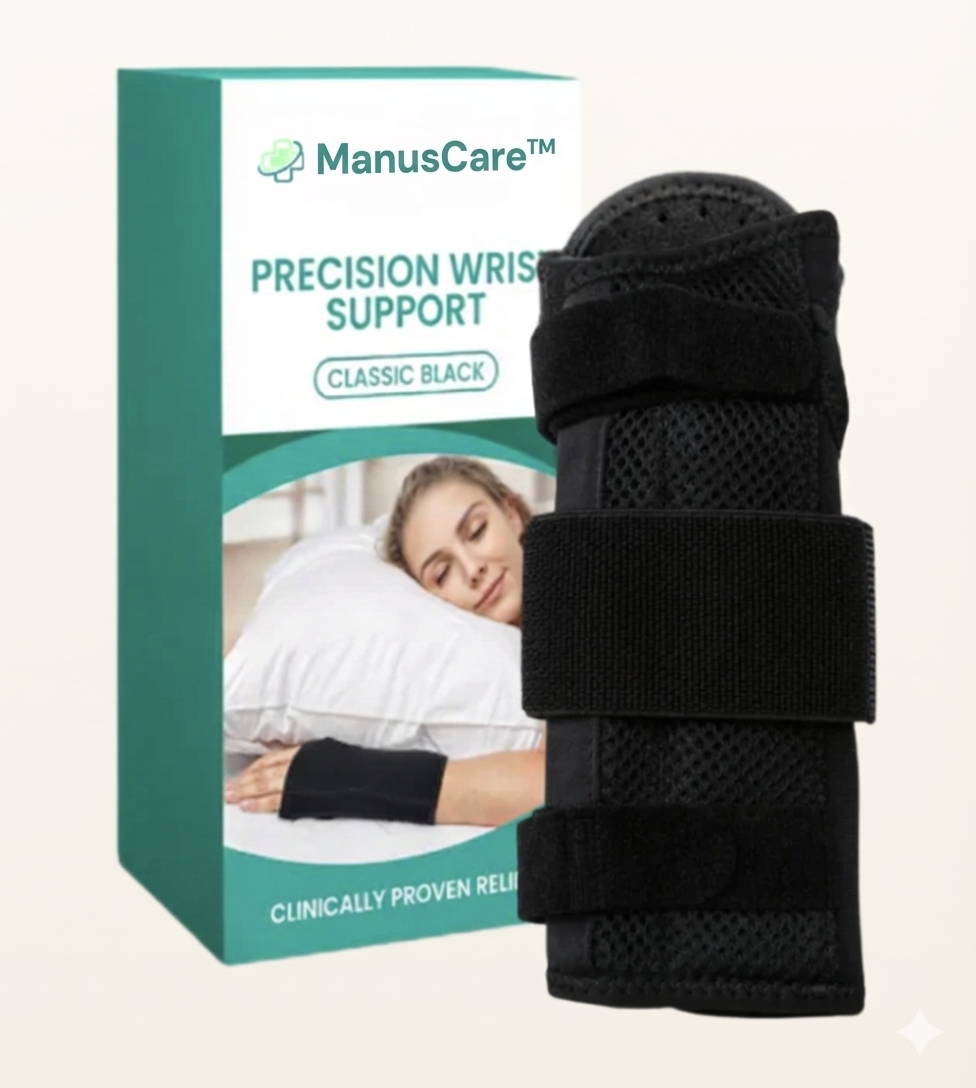 ManusCare™ Ortopediskt Handledsstöd - Smärtfri Rörelse & Återhämtning