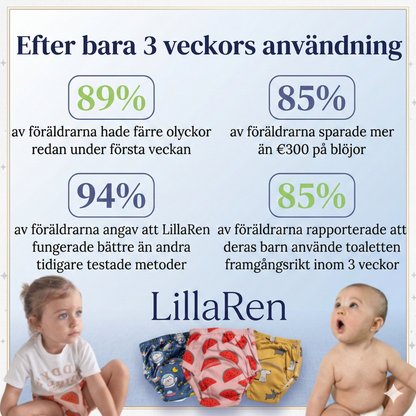LillaRen Potträningsbyxor (3+2 GRATIS)