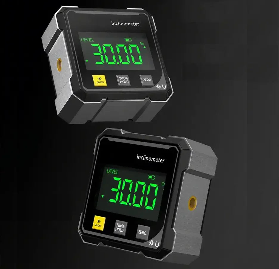 RAK Precision: Digital Vinkelmätare med Dubbel Laser & Magnetfäste