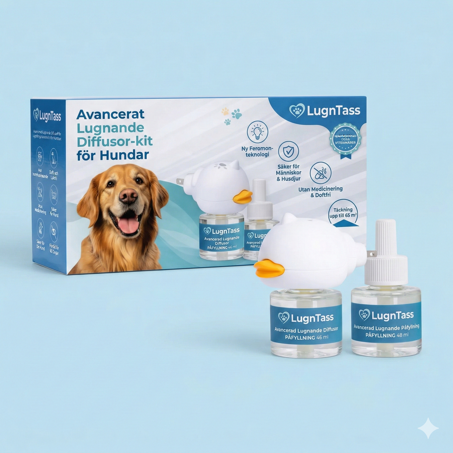 Lugnande Doftavgivare Kit för Hundar – LugnTass