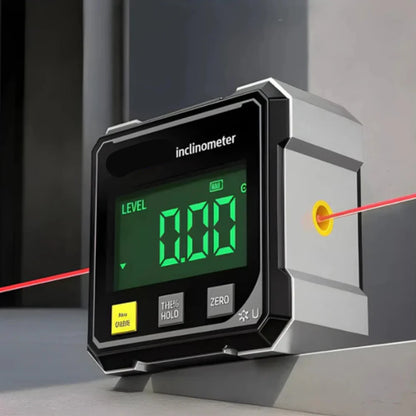 RAK Precision: Digital Vinkelmätare med Dubbel Laser & Magnetfäste