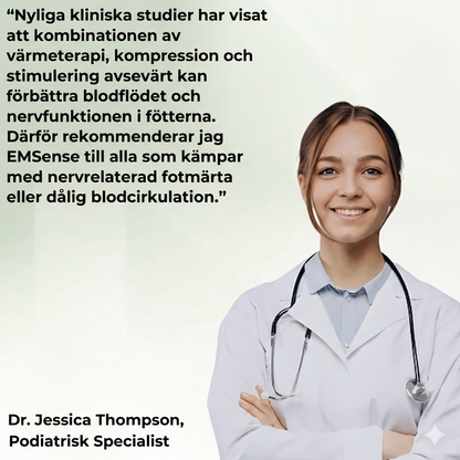 LättaSteg™ – EMS Fotmassage med Triple-Therapy (Värme, Kompression & Massage)