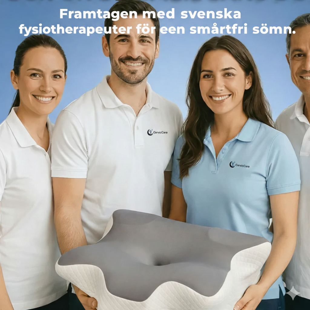 VilaVåg™ Ergonomisk Nackkudde (+ Gratis Extra Örngott & E-bok)