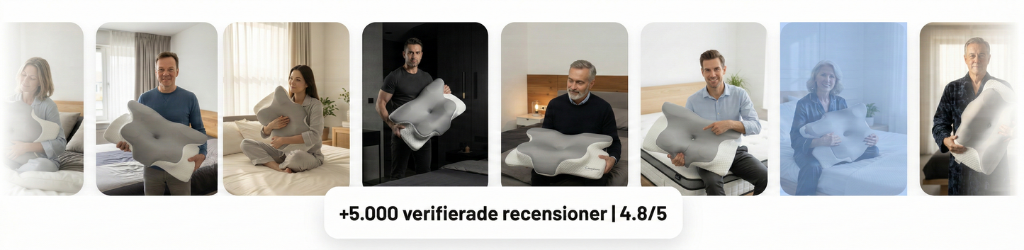 VilaVåg™ Ergonomisk Nackkudde (+ Gratis Extra Örngott & E-bok)