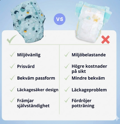 LillaRen Potträningsbyxor (3+2 GRATIS)