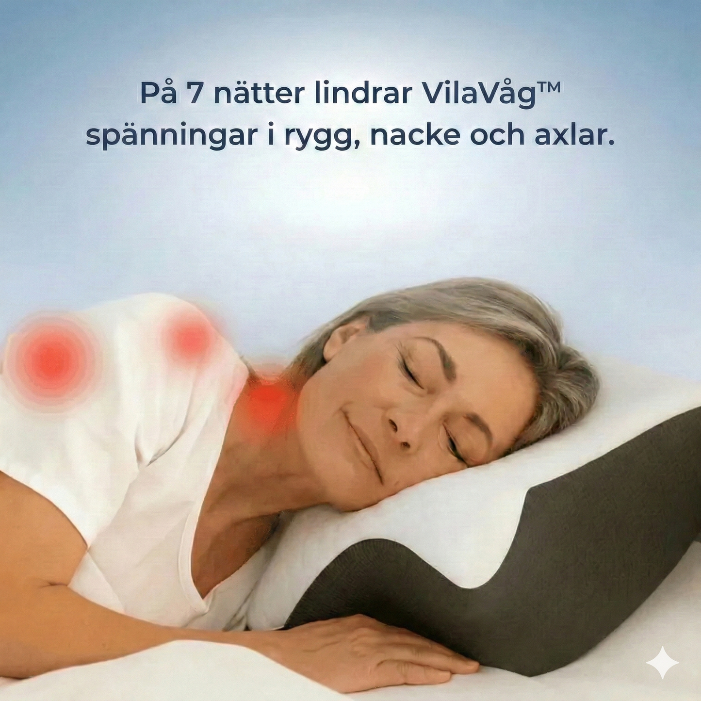 VilaVåg™ Ergonomisk Nackkudde (+ Gratis Extra Örngott & E-bok)